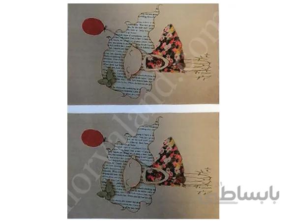 کاغذ دکوپاژ p-129