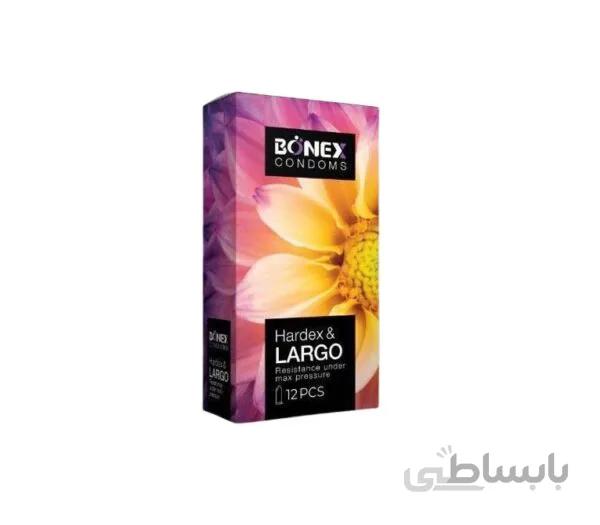 کاندوم بزرگ کننده و سفت کننده لارگو بونکس bonex