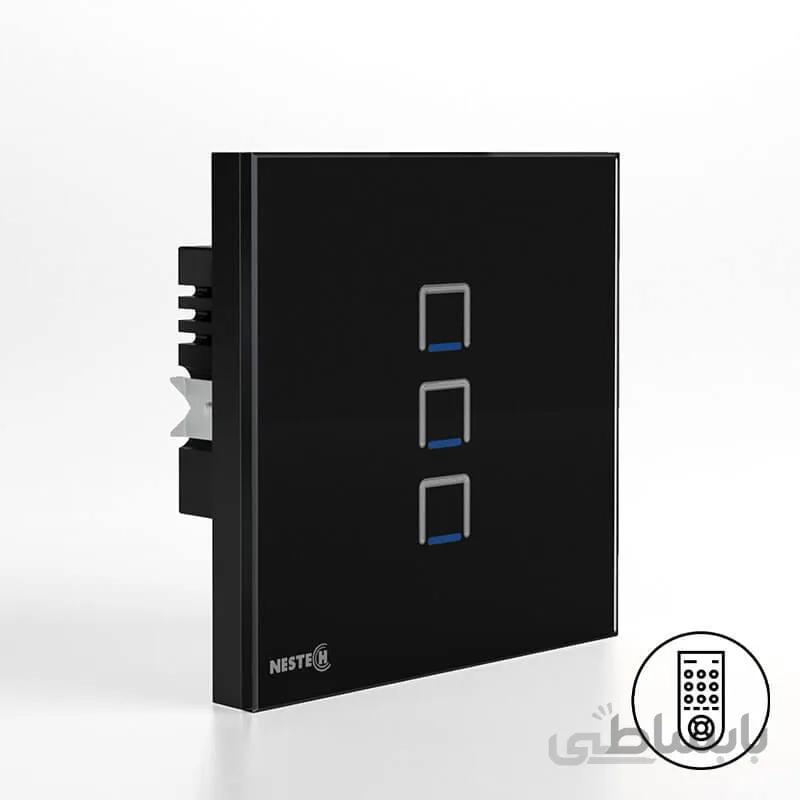 کلید هوشمند روشنایی سه پل برند نستک NESTECH – آسون بخر