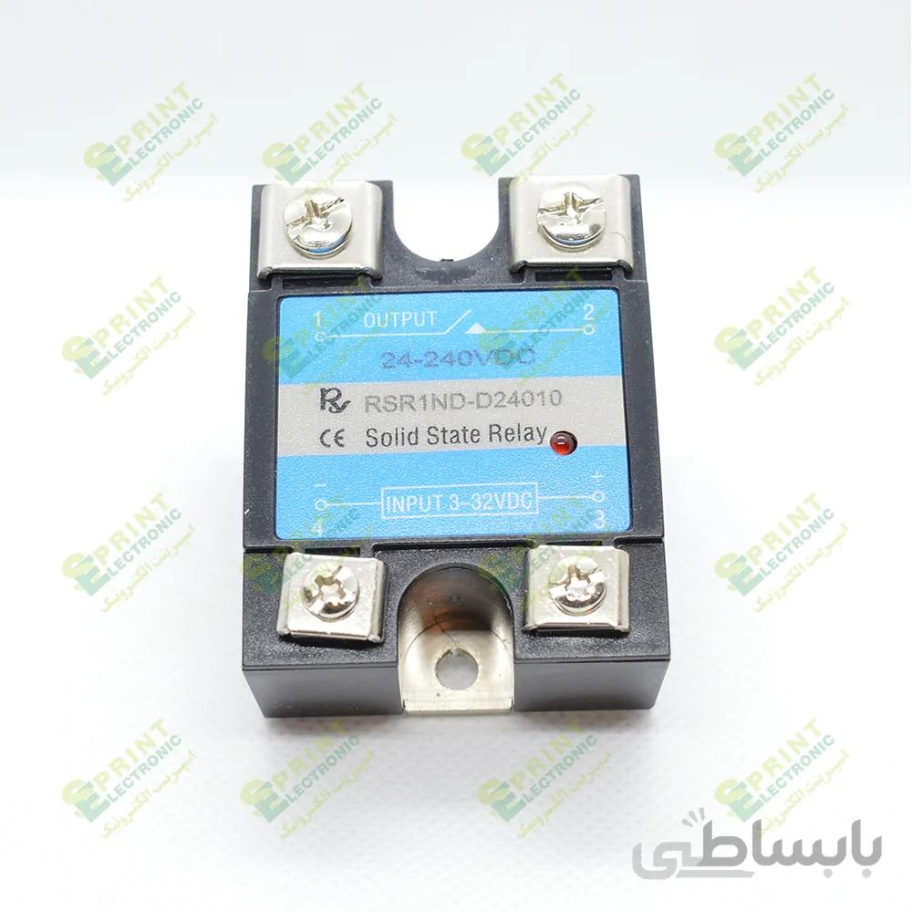 رله الکترونیکی SSR پیچ خور تک فاز 10 آمپر DC/DC