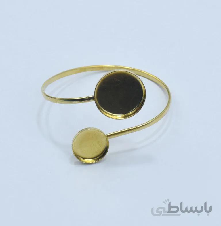 قاب دستبند دو کفه طرح دایره