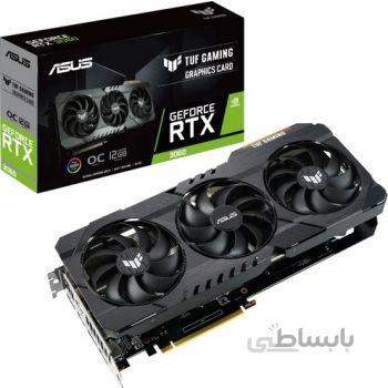 Graphics Card Asus TUF Gaming RTX 3060-O12G-GAMING ا کارت گرافیک گیمینگ ایسوس TUF RTX 3060 O12G ظرفیت 12گیگابایت