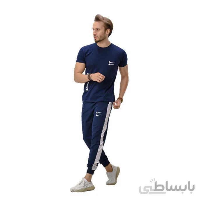 ست تیشرت و شلوار مردانه ساتین Sateen کد 8324