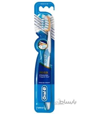 اورال بی مسواک پروفلکس مدیوم ا Oral-B PRO-FLEX Clinic Line Med