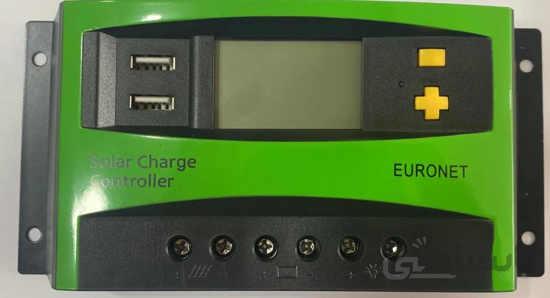 کنترل کننده دیجیتال شارژ خورشیدی 40 آمپر مدل EURONET-PWM