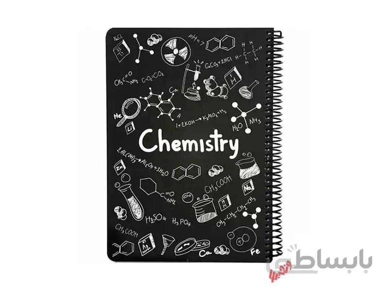 دفتر سیمی 100 برگ دات نوت طرح Chemistry