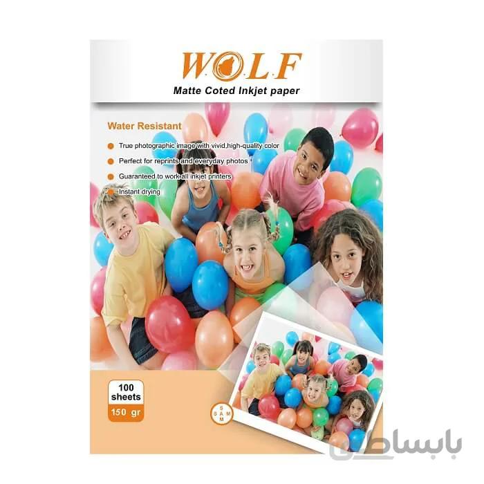 کاغذ کتد 150 گرمی ولف سایز A3