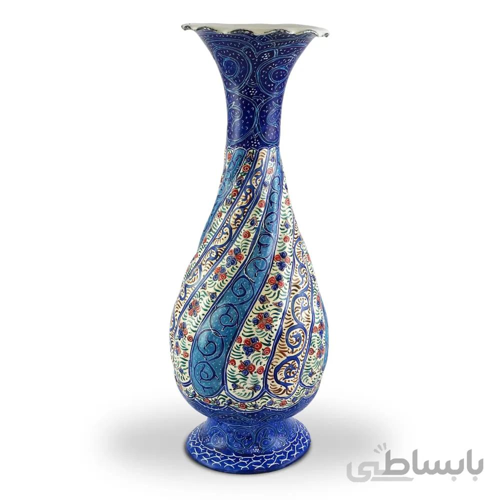 گلدان میناکاری مدل موشکی 20 سانت