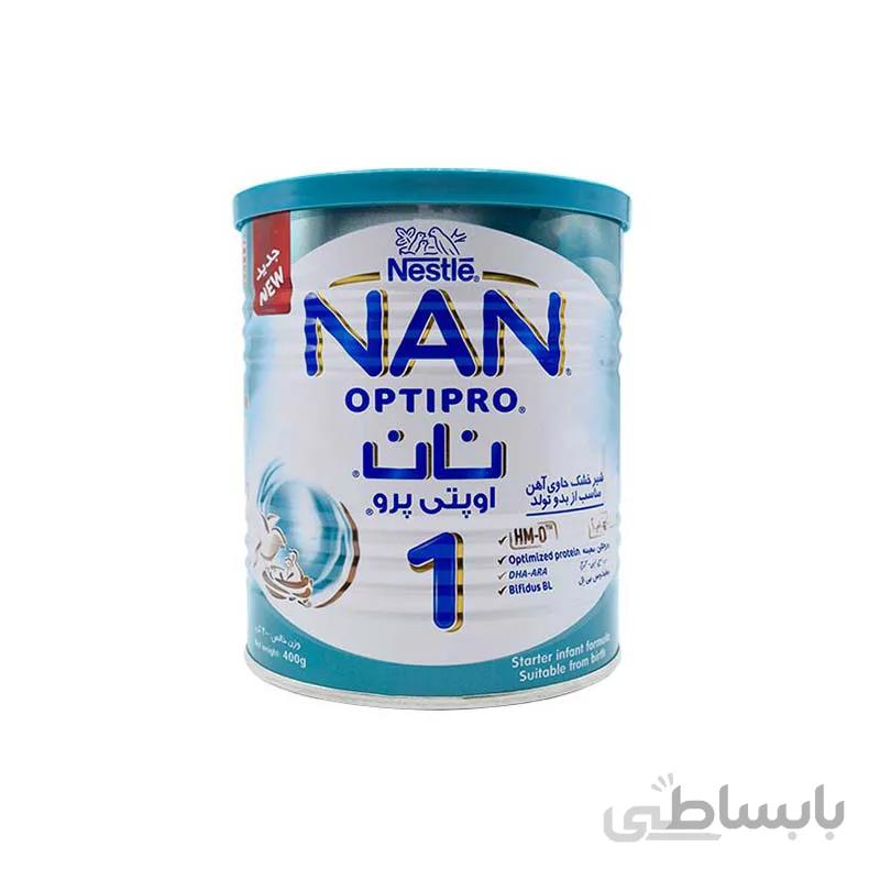 شیر خشک نان 1 نستله | 400 گرم | مناسب از بدو تولد تا 6 ماهگی