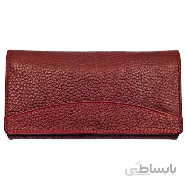کیف پول چرم طبیعی زنانه WT244