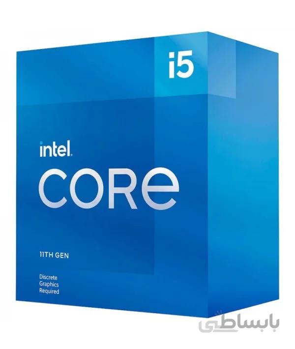 پردازنده CPU اینتل بدون باکس مدل Core i5-11400F فرکانس 2.60 گیگاهرتز ا Core i5-11400F 2.60GHz FCLGA 1200 Rocket Lake TRAY CPU