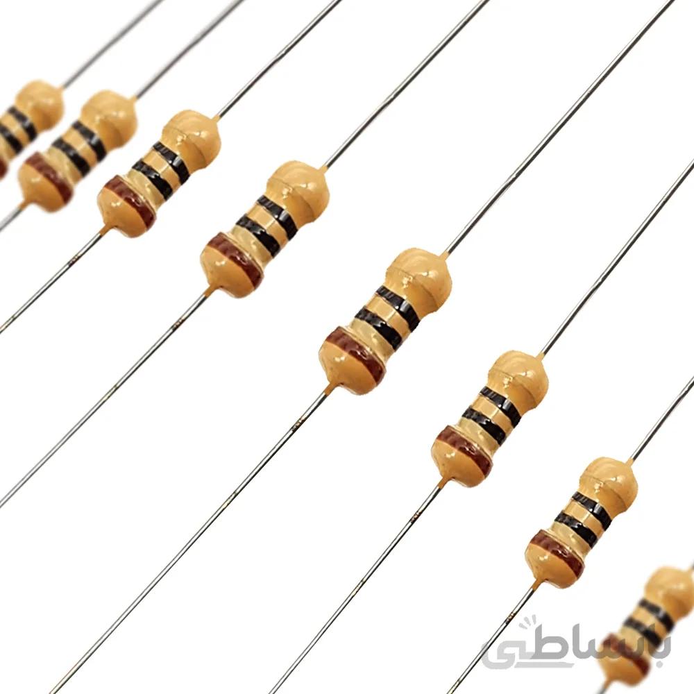 مقاومت 10ohm 1/4W 5