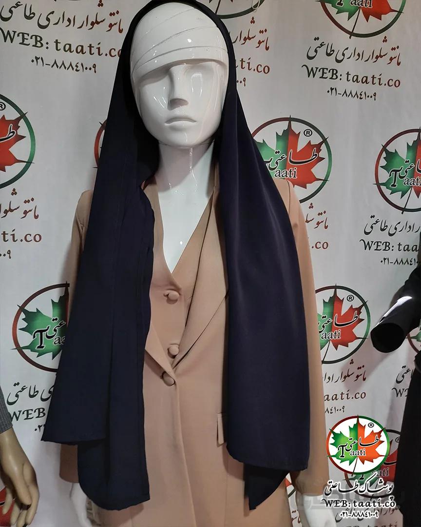 مقنعه لبنانی ، مقنعه شالی کد 4005