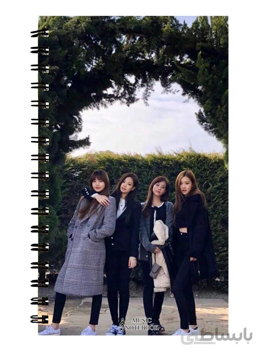 دفتر نت موسیقی طرح گروه black pink