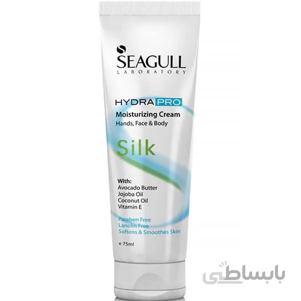 کرم مرطوب کننده سی گل مدل Silk انواع پوست 75 میلی لیتر