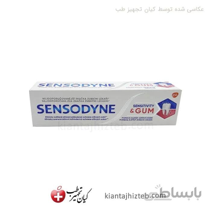 خمیر دندان سنسوداین مدل SENSITIVITY & GUM ـ 75 میل