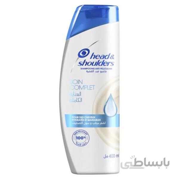 شامپو هدشولدرز ۴۰۰میل ضدشوره Soin Complet – ( برای موهای هیدراته و قابل کنترل ) – Head&Shoulders Shampoo