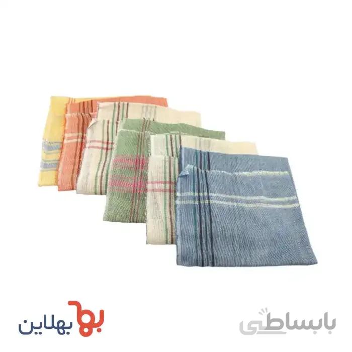 دستمال یزدی آشپزخانه بسته 6 عددی