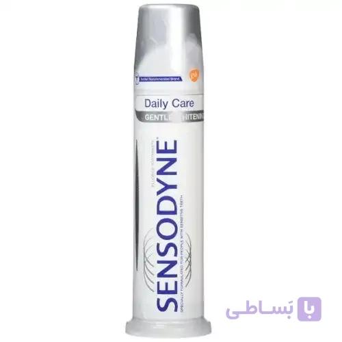 خمیردندان پمپی سنسوداین اصل | مدل Daily Care ضد حس