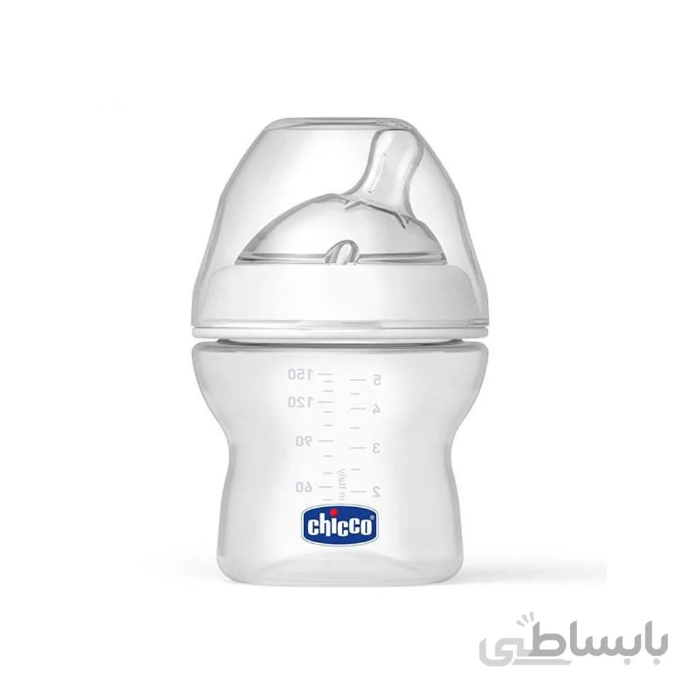 شیشه شیر نچرال 0+ ماه چیکو Chicco ظرفیت 150 میلی لیتر