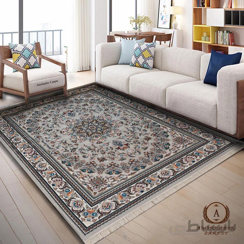 فرش ۷۰۰ شانه طرح میخک فیلی