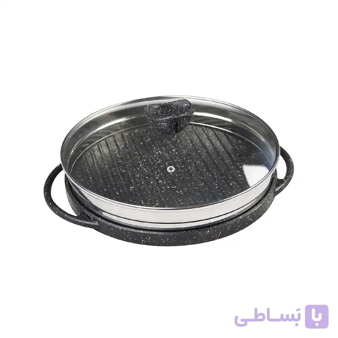 تابه چدن گریل دو طرفه نالینو مدل Spiza سایز 28