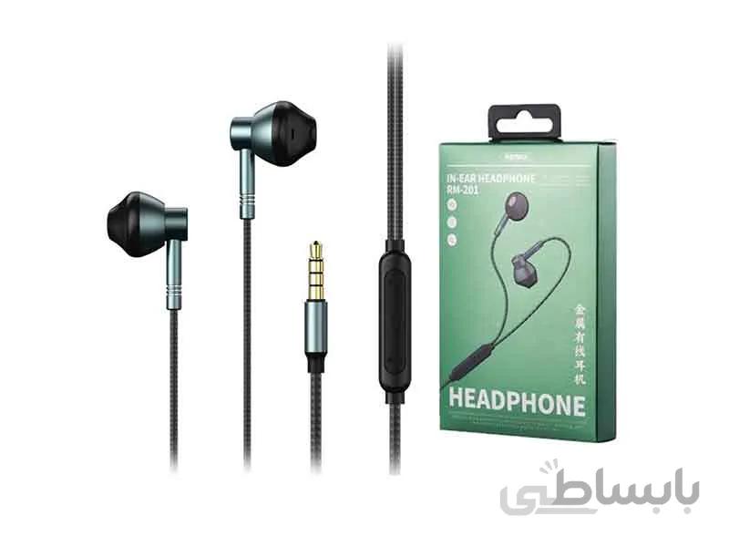 هندزفری ریمکس مدل RM-201