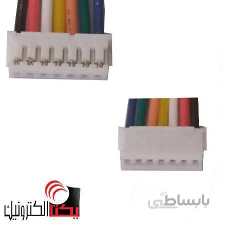 کانکتورzh ماده7 پین سیم دار(1.5 میلی متر)