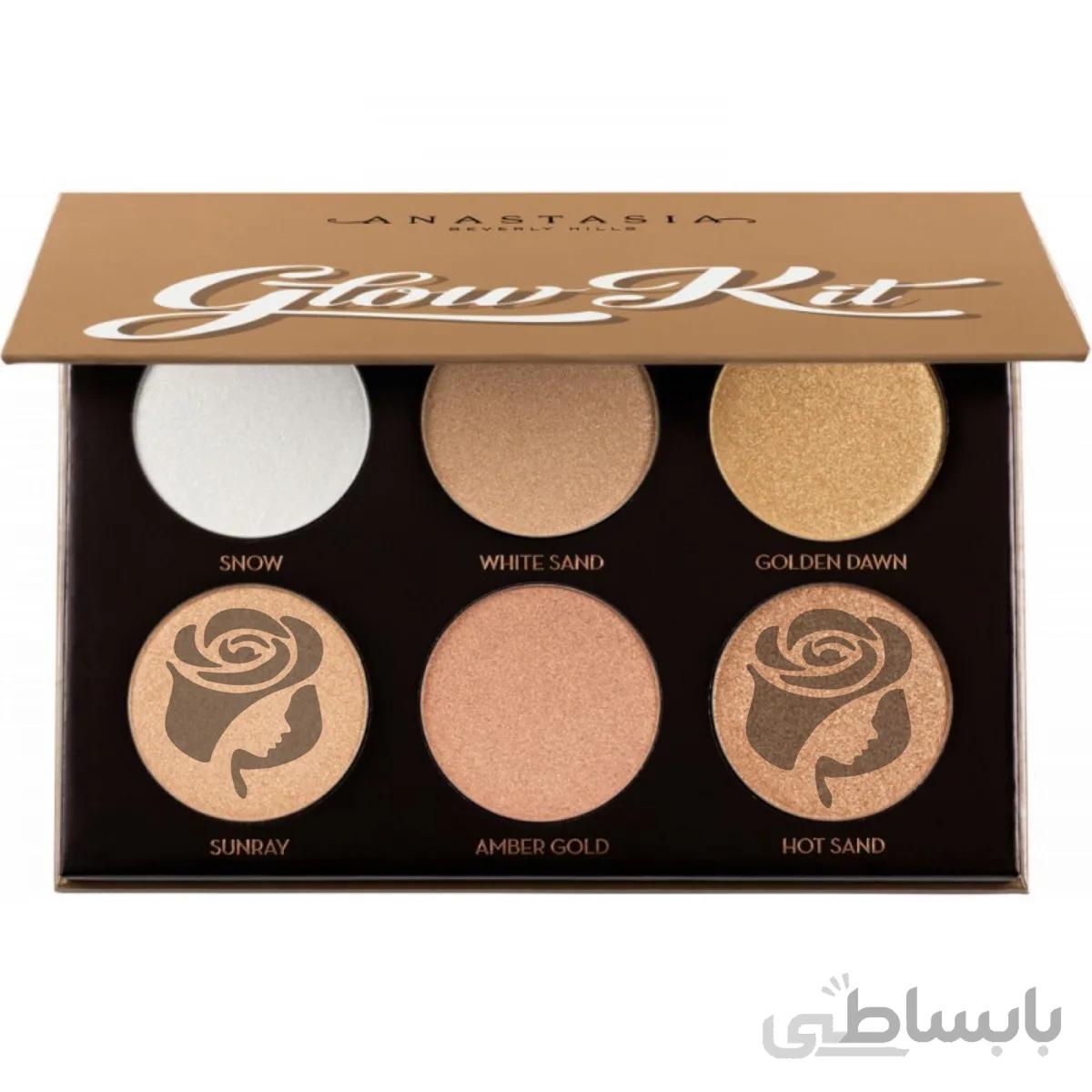 هایلایتر 6 رنگ آناستازیا Anastasia glow kit