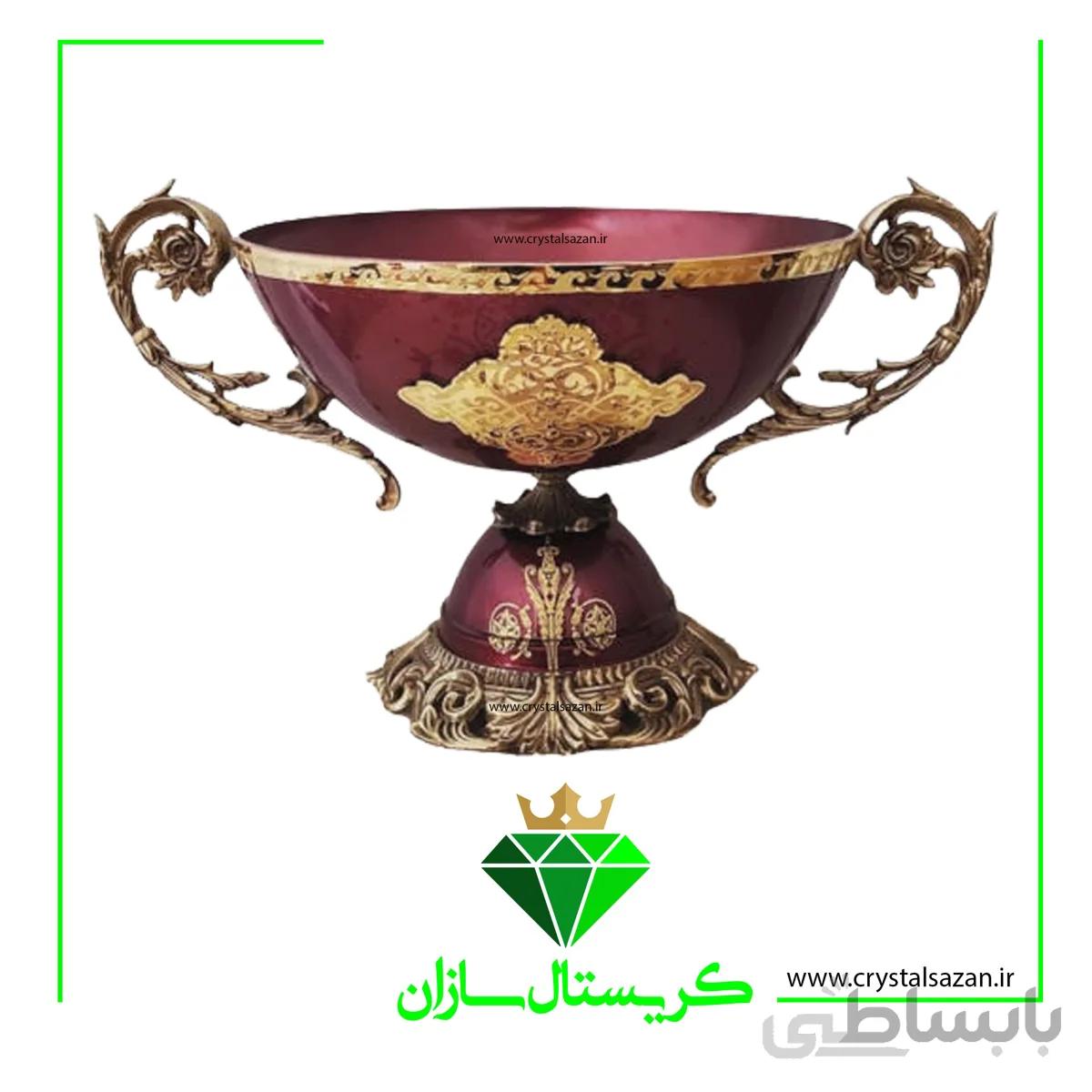 میوه خوری کریستال کد M1312 کریستال سازان