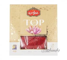 زعفران بهرامن سری تاپ مقدار 4 گرم