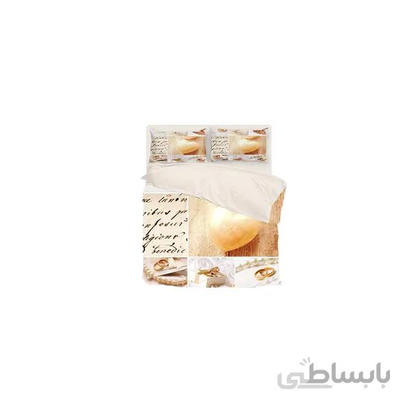 ست لحاف دو نفره ۶ تکه سه بعدی king size-طرح marriage