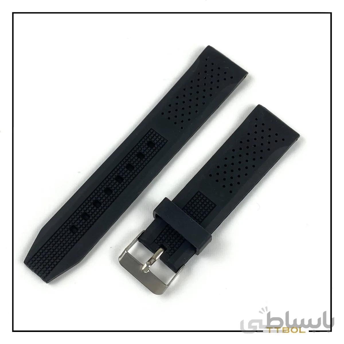 بند رزین ساعت مچی سایز 22 کد 8533