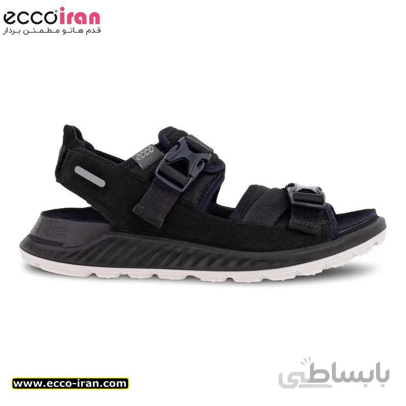 صندل زنانه اکو اصل مدل ECCO EXOWRAP W BLACK/BLACK