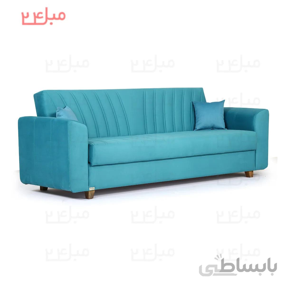 کاناپه تختخواب شو ( تخت شو ) یک نفره مدل : B18