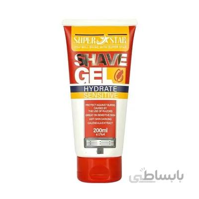 ژل اصلاح آبرسان مناسب پوست حساس 200 میل