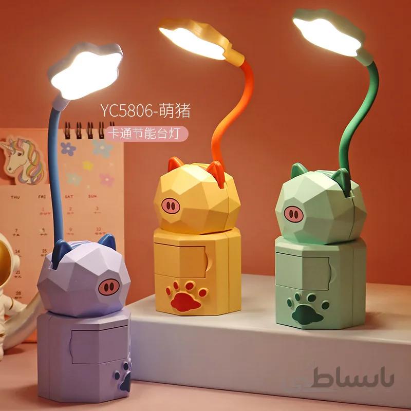 چراغ مطالعه رومیزی فانتزی مدل LED cute study light | portable lamp code 76-49 [www.ahwazonline.com]