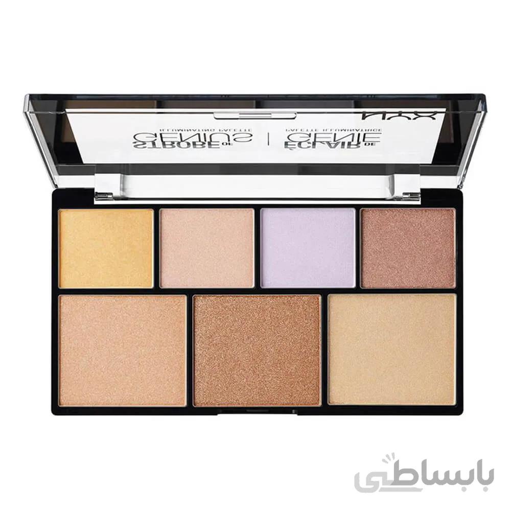 پالت هايلايتر نيکس جنيوس Strobe Of Genius