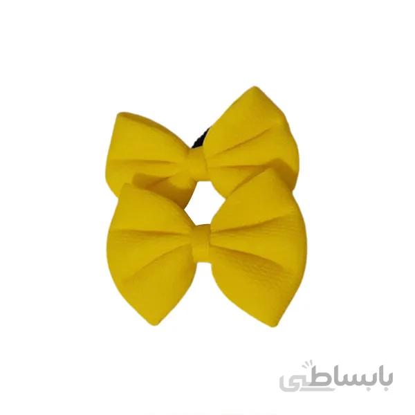 کش مو پاپیونی بسته 2 عددی کد 14