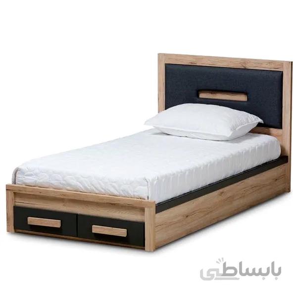 تخت خواب تکنفره لمکده مدل فابریکا