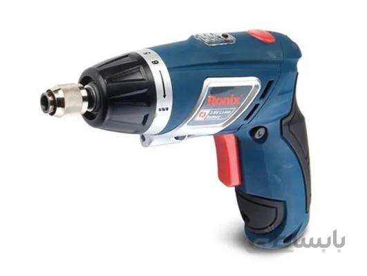 پیچ گوشتی شارژی تاشو رونیکس مدل 8536 ا Ronix 8536 Cordless Screwdriver کد 253062