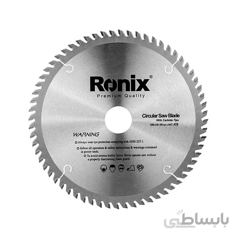 تیغ اره گرد (MDF) دندانه الماسه 64×230 میلی متر Onci رونیکس مدل LHC11323031