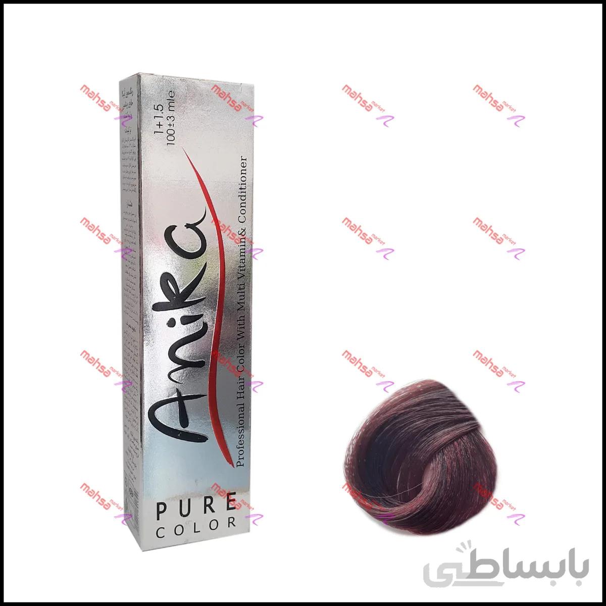 رنگ موی آنیکا سری ماهاگونی آلبالویی تیره ۵/۶