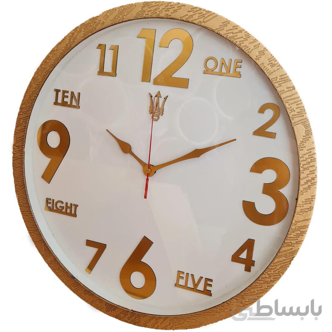 ساعت دیواری مازراتی در5رنگ مختلف - سفید / سفید ا Maserati wall clock