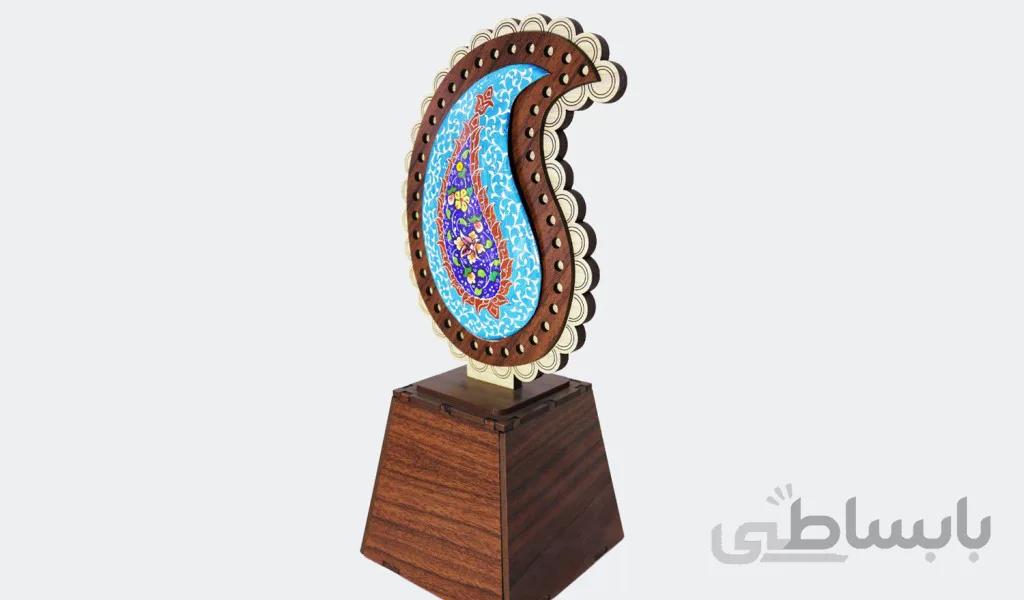 تندیس ترمه مینای پرداز