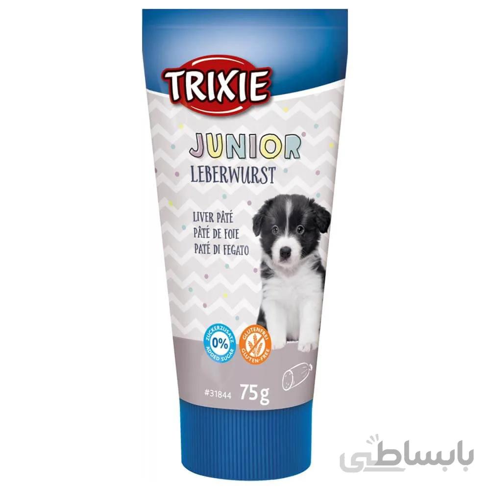 خمیر تشویقی سگ تریکسی مدل Leberwurst وزن ۷۵ گرم ا Trixie Leberwurst Paste for Dog 75g