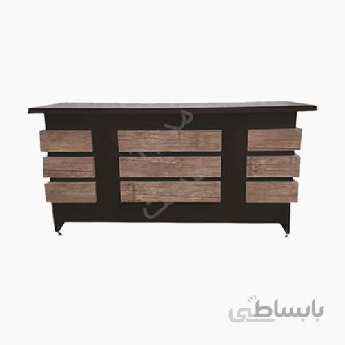 میز کارمندی تک حجم