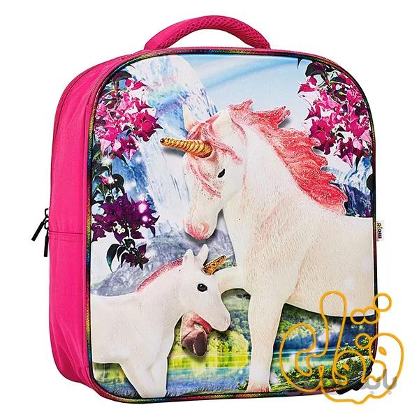 کیف کوله پشتی سه بعدی یونیکورن بدون فیگور موجو فان 3D Fantasy Junior Backpack 387716