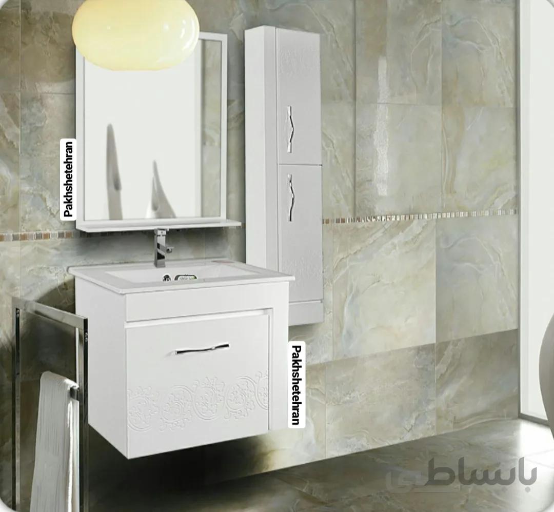 روشویی کابینت دار ID1000در اندازه60 سانت ا روشویی کابینت دار ID1000در اندازه60 سانت