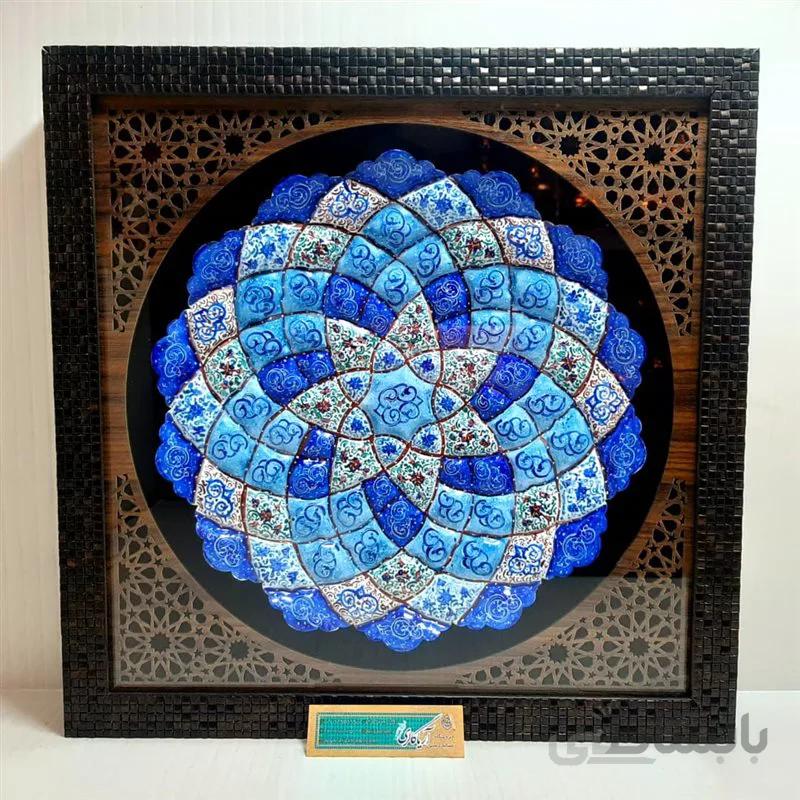 بشقاب میناکاری ۳۰س لوحدار کد 13263266440